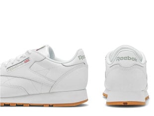 Classic leather reebok 100008491 vīriešiem balta miehet valkoinen 100008491 hinta ja tiedot | Miesten urheilu- ja vapaa-ajan kengät | hobbyhall.fi