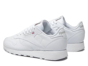 Classic leather reebok 100008492 vīriešiem balta miehet valkoinen 100008492 hinta ja tiedot | Miesten urheilu- ja vapaa-ajan kengät | hobbyhall.fi