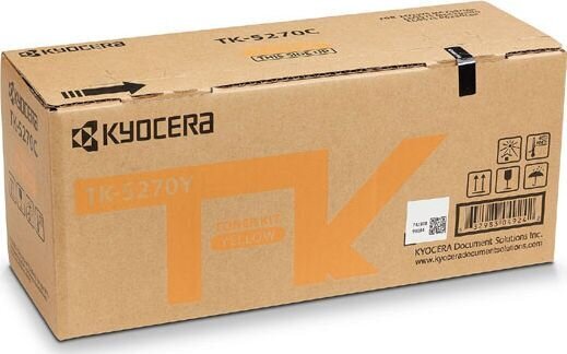 Kyocera TK-5270Y hinta ja tiedot | Laserkasetit | hobbyhall.fi