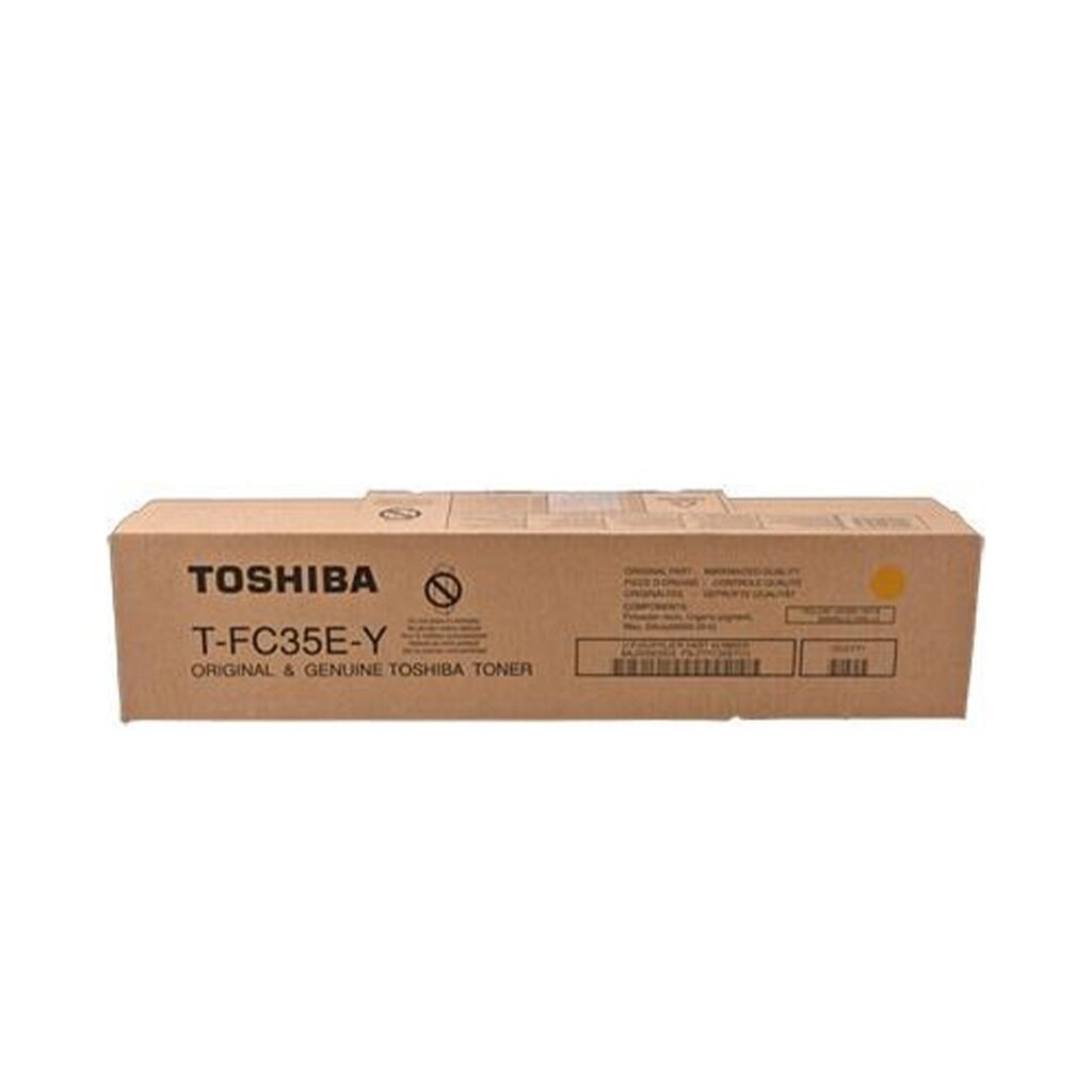 Toshiba T-FC35EY, keltainen värikasetti, lasertulostimille, 550 g hinta ja tiedot | Laserkasetit | hobbyhall.fi