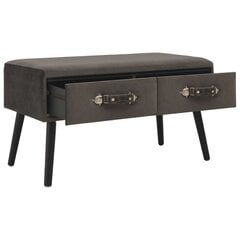 Sohvapöytä, 80x40x46 cm, harmaa hinta ja tiedot | Sohvapöydät | hobbyhall.fi