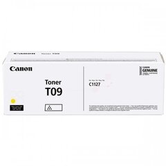 Canon T09 Yellow 3017C006, keltainen hinta ja tiedot | Laserkasetit | hobbyhall.fi