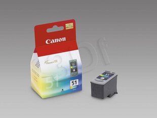 CANON CL-51 3 COLOUR hinta ja tiedot | Mustekasetit | hobbyhall.fi