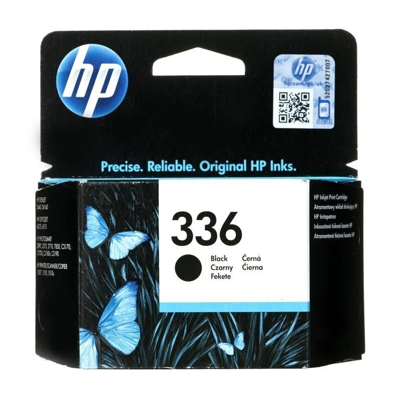 HP 336 ink black 5ml (ML) hinta ja tiedot | Mustekasetit | hobbyhall.fi