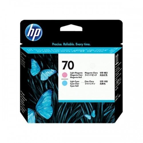 HP 70 Printhead light cyan+light magen hinta ja tiedot | Mustekasetit | hobbyhall.fi
