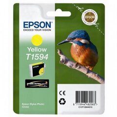 Epson T1594 keltainen hinta ja tiedot | Mustekasetit | hobbyhall.fi