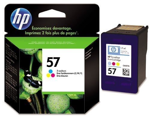 HP 57 Ink color 17ml hinta ja tiedot | Mustekasetit | hobbyhall.fi