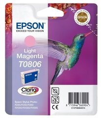 Epson T0806 Light Magenta Photographic I hinta ja tiedot | Mustekasetit | hobbyhall.fi