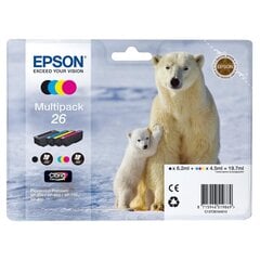 EPSON 4-COLOURS 26 CLARIA PREMIUM INK hinta ja tiedot | Mustekasetit | hobbyhall.fi