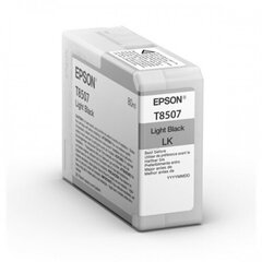 Epson T8507 Ink Cartridge, Light Black hinta ja tiedot | Mustekasetit | hobbyhall.fi