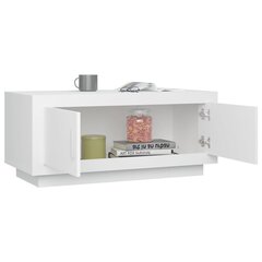 vidaXL Sohvapöytä valkoinen 102x50x45 cm tekninen puu hinta ja tiedot | Sohvapöydät | hobbyhall.fi