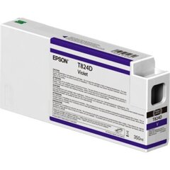 -EPSON-kasetti Singlepack violetti T824D00 UltraChrome HDX 350ml hinta ja tiedot | Mustekasetit | hobbyhall.fi