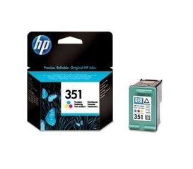 HP 351 Ink tri-colour Vivera (ML) hinta ja tiedot | Mustekasetit | hobbyhall.fi