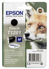 Epson T1281 Ink Cartridge, Black hinta ja tiedot | Mustekasetit | hobbyhall.fi