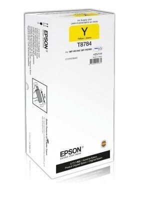 Epson XXL Inkjet Print Cartridge (C13T878440), keltainen, 425 ml hinta ja tiedot | Mustekasetit | hobbyhall.fi