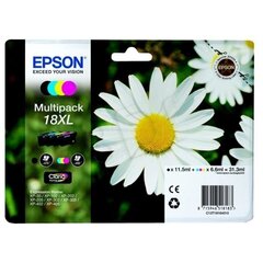 EPSON 18XL ink cartridge black + tri-col hinta ja tiedot | Mustekasetit | hobbyhall.fi