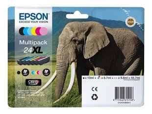 Epson 6-colours 24XL Claria Photo HD Ink hinta ja tiedot | Epson Tulostuskasetit | hobbyhall.fi