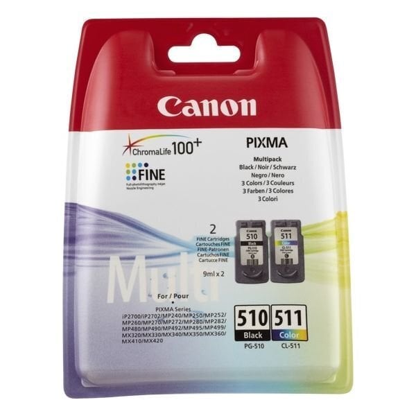 CANON PG-510 / CL-511 Multi pack SEC hinta ja tiedot | Mustekasetit | hobbyhall.fi