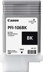 CANON PFI-106BK Black 130ml hinta ja tiedot | Mustekasetit | hobbyhall.fi