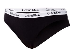 Naisten pikkuhousut Calvin Klein, mustat, 3 kpl. hinta ja tiedot | Naisten alushousut | hobbyhall.fi