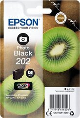 EPSON Singlepack Photo Black 202 Kiwi hinta ja tiedot | Mustekasetit | hobbyhall.fi