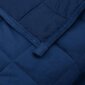 vidaXL Painopeitto sininen 122x183 cm 5 kg kangas hinta ja tiedot | Peitot | hobbyhall.fi