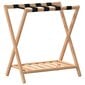 vidaXL Matkalaukkuteline 68x38x58 cm bambu hinta ja tiedot | Hyllyt | hobbyhall.fi