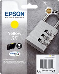 EPSON Singlepack Yellow 35 DURABrite Ult hinta ja tiedot | Mustekasetit | hobbyhall.fi