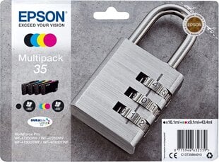 EPSON Multipack 4-colours 35 DURABrite U hinta ja tiedot | Mustekasetit | hobbyhall.fi