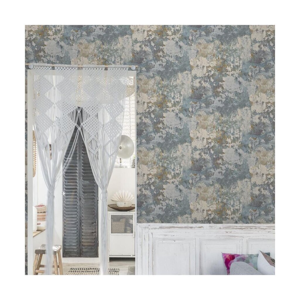 DUTCH WALLCOVERINGS Tapetti betoninharmaa ja vihreä hinta ja tiedot | Tapetit | hobbyhall.fi