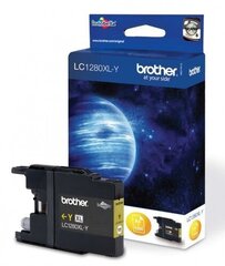 Brother LC1280XLY Ink Cartridge, Yellow hinta ja tiedot | Mustekasetit | hobbyhall.fi