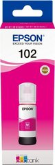 EPSON 102 EcoTank Magenta ink bottle hinta ja tiedot | Mustekasetit | hobbyhall.fi