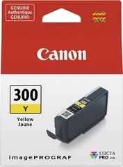 CANON PFI-300 Y EUR/OCN yellow hinta ja tiedot | Mustekasetit | hobbyhall.fi