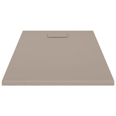 vidaXL Suihkualusta SMC ruskea 120x70 cm hinta ja tiedot | Suihkualtaat | hobbyhall.fi