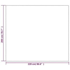 vidaXL peitto 200x220 cm hinta ja tiedot | Peitot | hobbyhall.fi