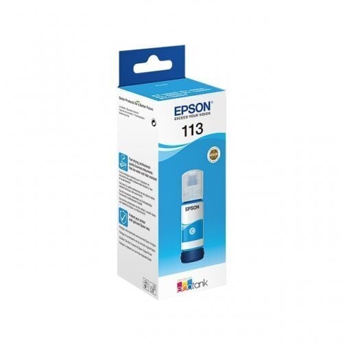 EPSON 113 EcoTank Pigment Cyan ink hinta ja tiedot | Mustekasetit | hobbyhall.fi