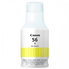 Canon GI-56Y Ink Bottle, Yellow hinta ja tiedot | Mustekasetit | hobbyhall.fi