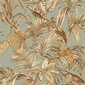 DUTCH WALLCOVERINGS Tapetti Bird-of-Paradise sinivihreä hinta ja tiedot | Tapetit | hobbyhall.fi