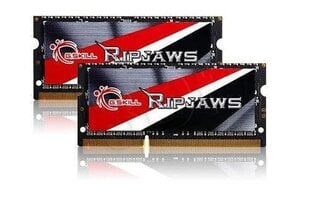 .G.SKILL - SODIMM Ultrabook DDR3 8GB (2x4GB) 1600MHz CL9 1.35V - Haswell Ready jäähdyttimelle hinta ja tiedot | Muisti (RAM) | hobbyhall.fi