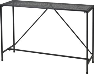 Klassinen konsoli, 118x35x78 cm, musta hinta ja tiedot | Sivupöydät | hobbyhall.fi