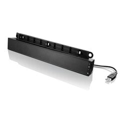 Lenovo USB Soundbar 0A36190 Speaker type hinta ja tiedot | Kaiuttimet ja soundbarit | hobbyhall.fi