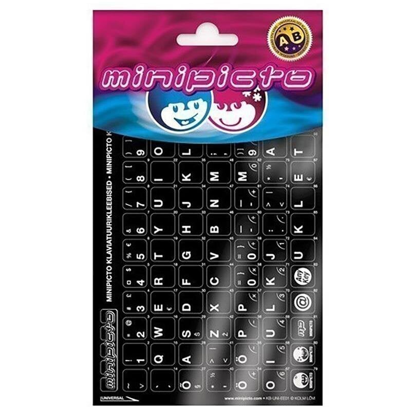 Minipicto KB-UNI-EE01-BLK hinta ja tiedot | Näppäimistöt | hobbyhall.fi