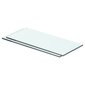 vidaXL Hyllyt 2 kpl kirkas lasi 40x12 cm hinta ja tiedot | Hyllyt | hobbyhall.fi