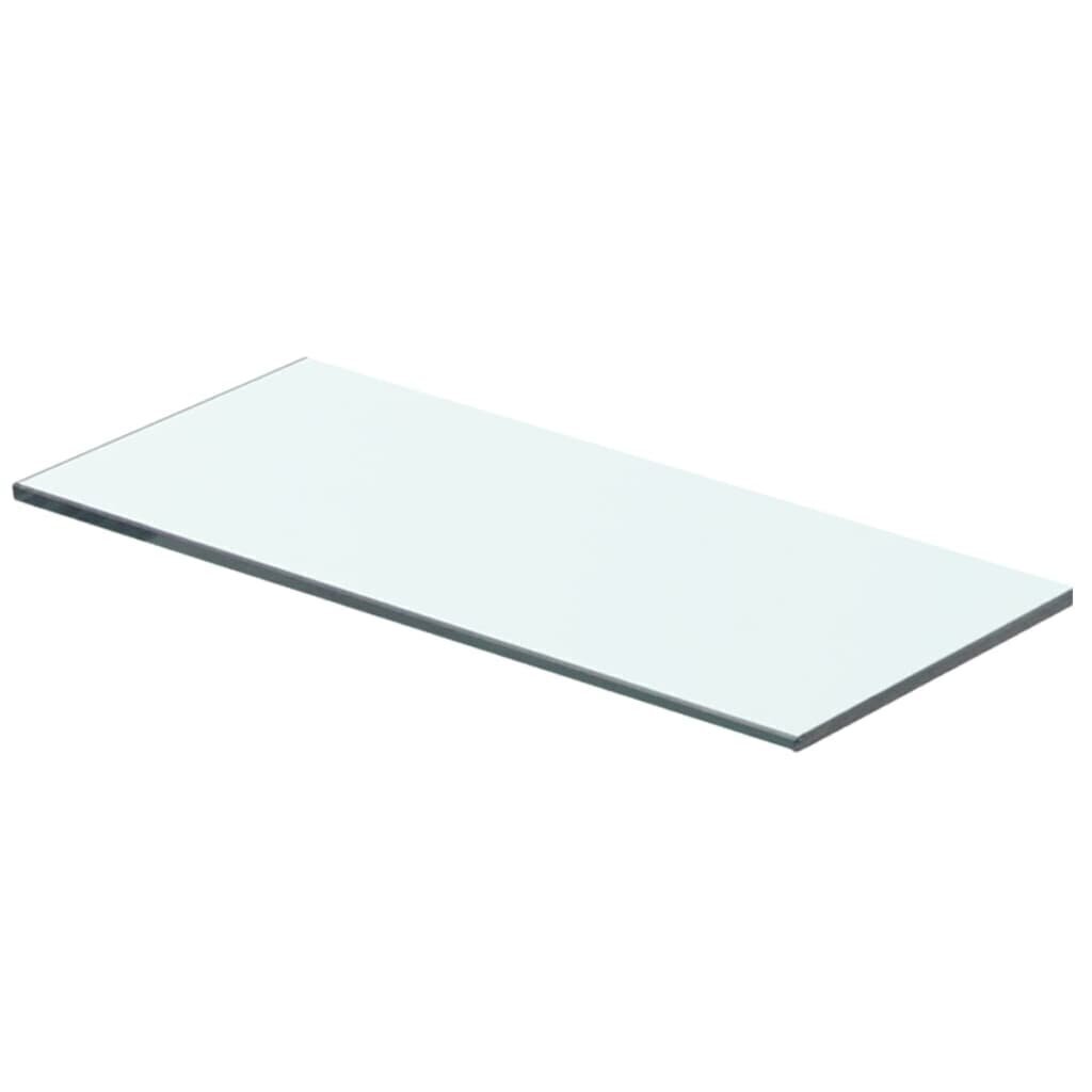 vidaXL Hyllyt 2 kpl kirkas lasi 40x12 cm hinta ja tiedot | Hyllyt | hobbyhall.fi