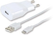 VIVANCO Lightning Charger/Cable 2.4A hinta ja tiedot | Puhelimen laturit | hobbyhall.fi