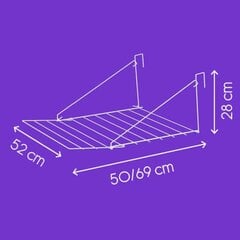Tomado Riippuva pyykinkuivausteline Breda 7 m hinta ja tiedot | Kuivaustelineet ja tarvikkeet | hobbyhall.fi