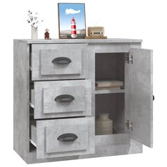 vidaXL Senkki betoninharmaa 70x35,5x67,5 cm tekninen puu hinta ja tiedot | Olohuoneen kaapit ja lipastot | hobbyhall.fi