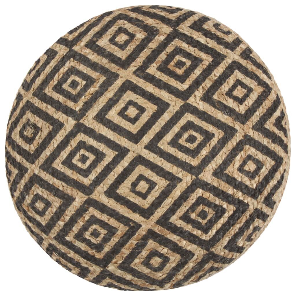 Pouf, 45x30 cm, ruskea hinta ja tiedot | Säkkituolit, rahit ja penkit | hobbyhall.fi