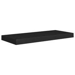 vidaXL Kelluvat seinähyllyt 2 kpl musta 60x23,5x3,8 cm MDF hinta ja tiedot | Hyllyt | hobbyhall.fi