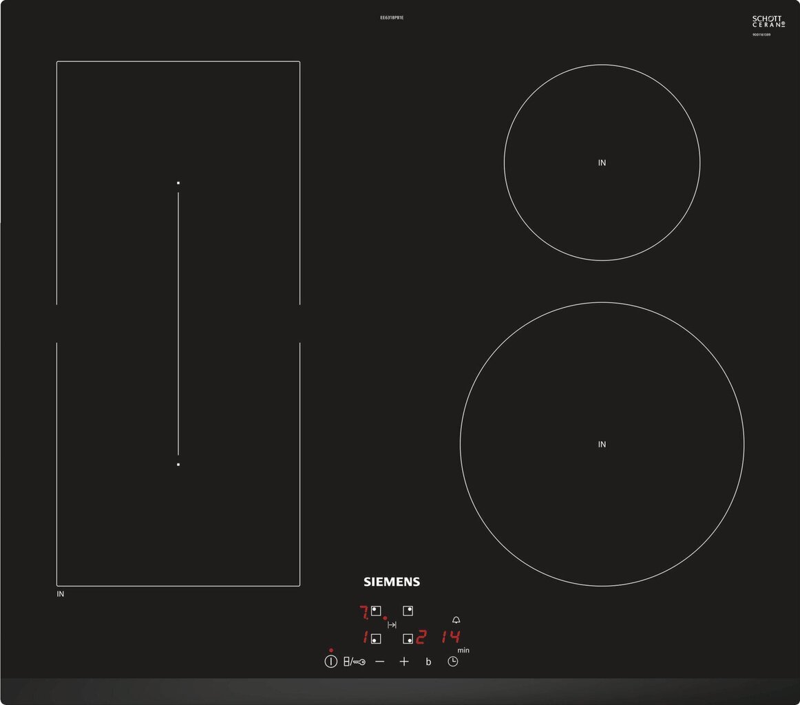 Siemens EE631BPB1E hinta ja tiedot | Liesitasot | hobbyhall.fi